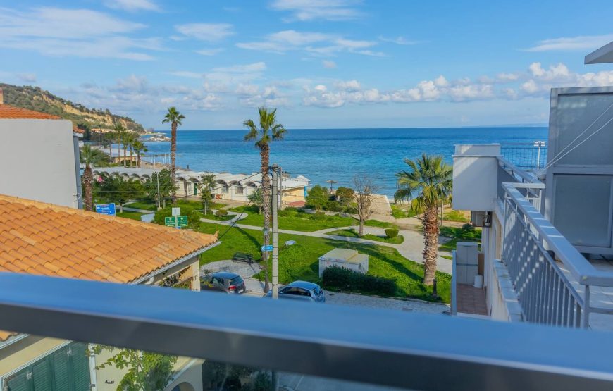 Comfy City apartment with sea balcony view