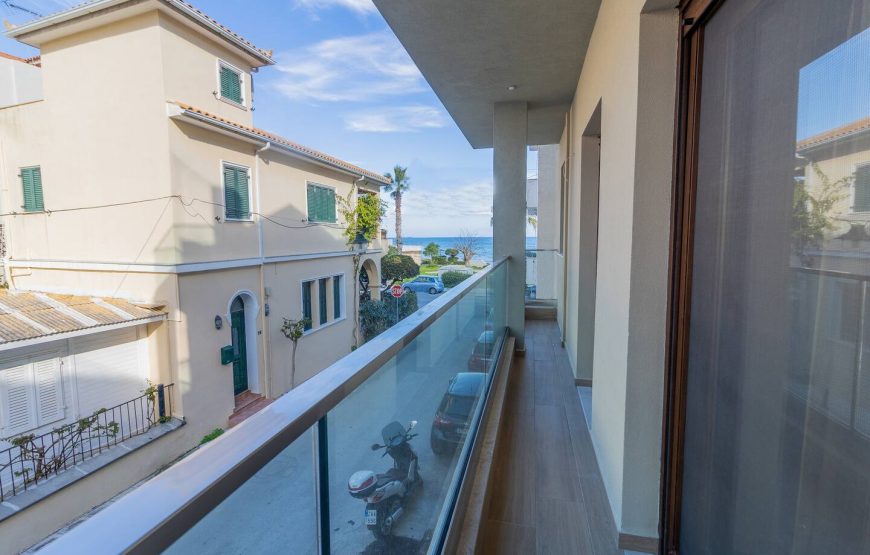 Comfy City apartment with sea balcony view