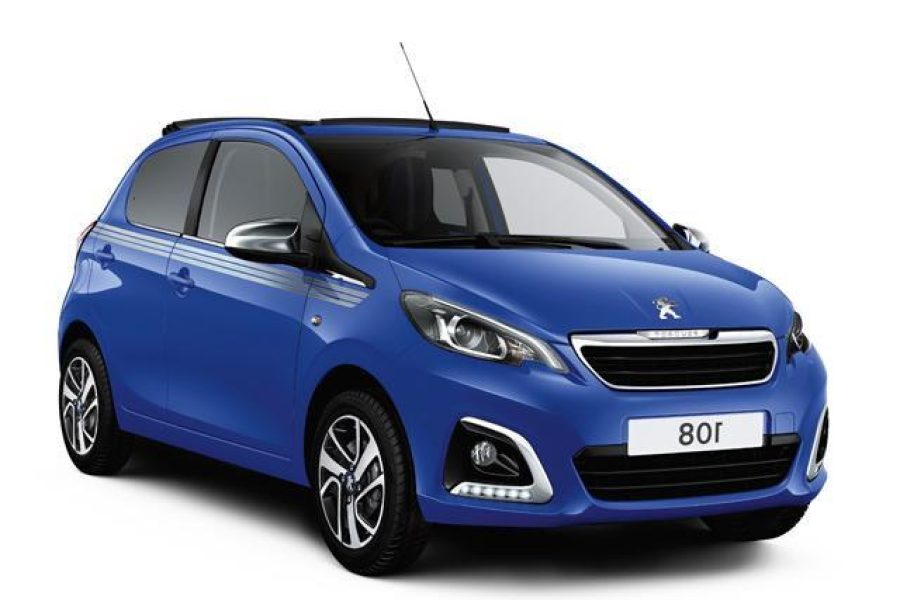 Peugeot 108 με Ηλιοροφή